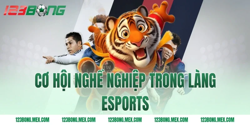 Cơ hội nghề nghiệp trong làng esports