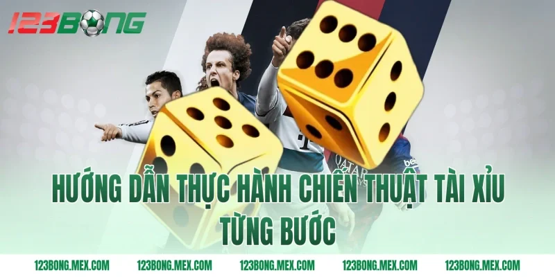 Hướng dẫn thực hành chiến thuật tài xỉu từng bước