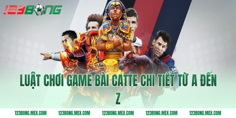 Luật chơi game bài catte chi tiết từ A đến Z